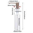 thumbnail image 6 of Countertop Pump Liquid Hand Wash Detergent Kitchen Supplies Bathroom Accessories Lotion Storage Bottle Sink Soap Dispenser GOLD, 6 of 8