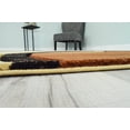 thumbnail image 2 of Planet Rugs Premium 3D Thick Abstract Indoor Area Rug 1062 Brown 2'7''x4', 2 of 11