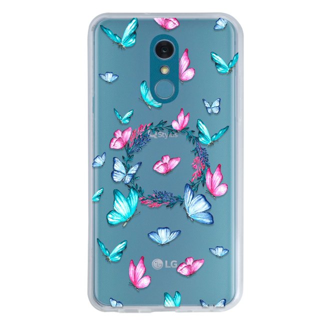 Funda Antigolpes InstaCase para LG Q Stylus Butterfly