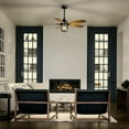 thumbnail image 3 of 52 inch Ceiling Fan with Light Kit-Olde Bronze Finish Bailey Street Home 147-Bel-4435946, 3 of 10