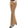 thumbnail image 6 of Made by Olivia Women's High Waist Comfy Stretchy Bootcut Trouser Pants, 6 of 7