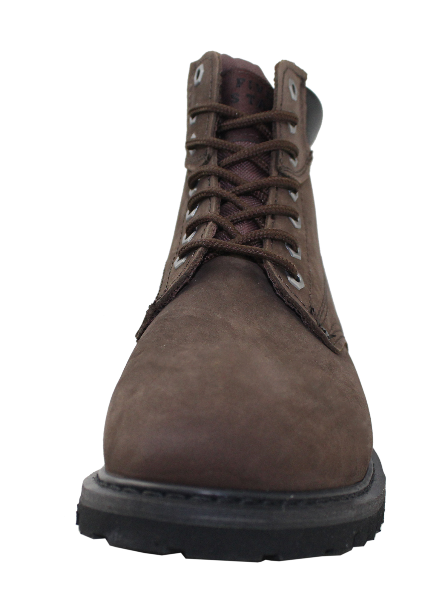 Mens Casual Work Shoes Fashion Nubuck Leather Lace-Up Ankle Work Boots - image 5 of 7