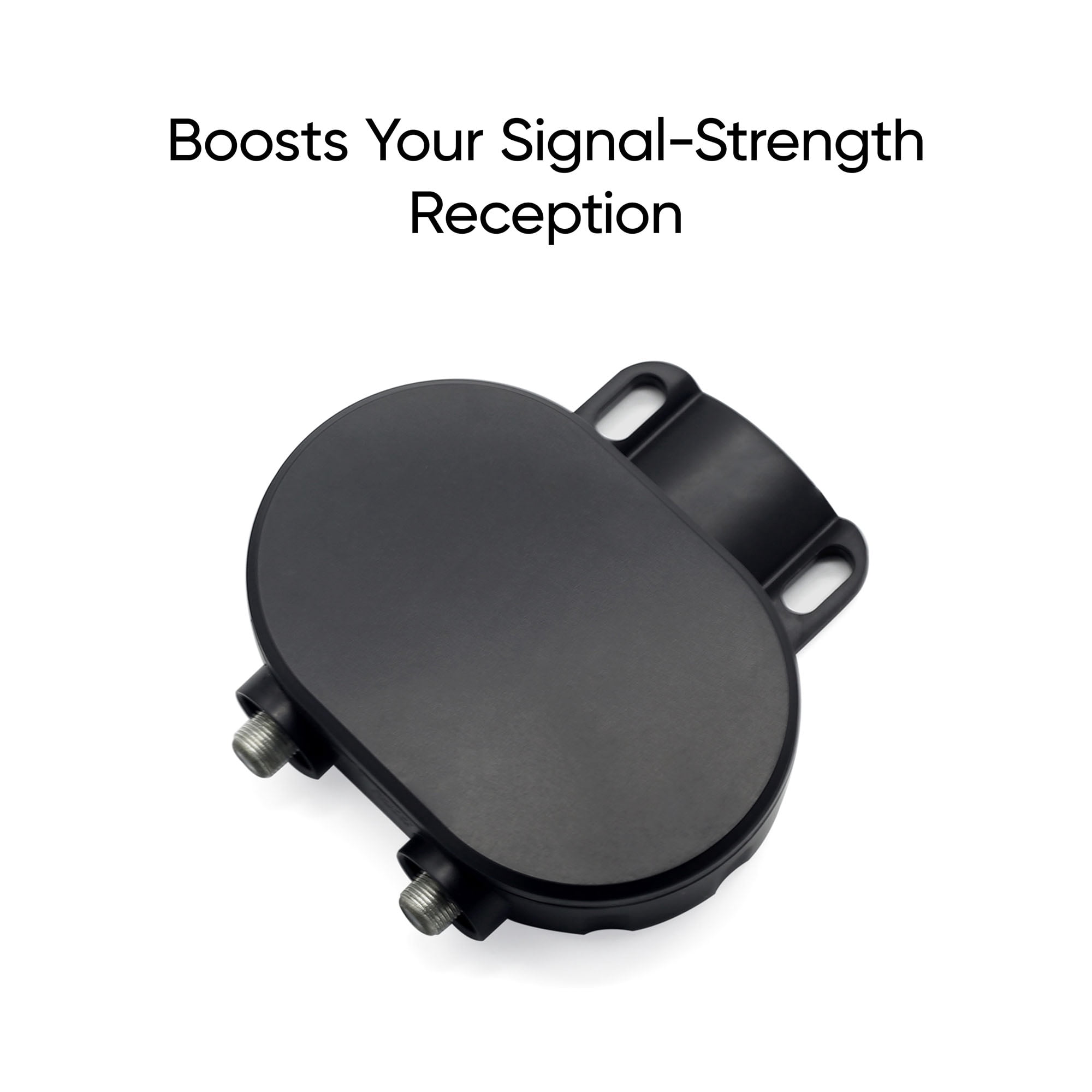 onn Indoor/Outdoor TV Antenna Amplifier with Signal Booster, Lte Filter, Compatible with 4K UHD TVs