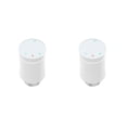 thumbnail image 2 of Methold Válvula de control de voz del termostato programable inteligente para la válvula de control remoto de la aplicación del interruptor blanco 2piezas, 2 of 6