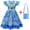 C, variant on Girls Sleeping Cat Dress with Bag Animal Cosplay Dress Up Outfits for 3-9Y