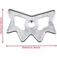thumbnail image 2 of LoonWear Tête de Pont de Billard en Alliage d'Aluminium Argenté pour Queue de Billard, 2 of 4