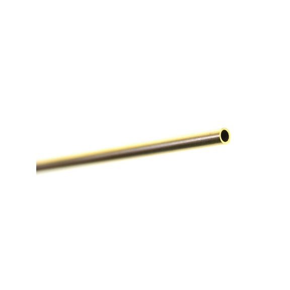 Metal Tubing brass, 1/8 in. x .014 in. x 36 in., tubing (pack of 8)