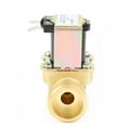 thumbnail image 5 of Soupape d'Eau Électrique, Courant Continu 12V Réglable en Laiton DN20 G3/4 Électrovanne Électrique d'Entrée d'Eau Fermée à Pilote pour Applications d'Alimentation en Eau, 5 of 5