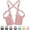 Pink, variant on Multi-pocket Anti-Theft Double Shoulder Bag for Travel and Daily Use, Men's Leisure Adjustable Underarm Backpack(Army Green),Army Green