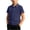 Navy, variant on Boys' Short Sleeve Shirt with Tipped Collar & Cuffs, Classic Uniform Top, Breathable Casual Shirts for Kids Navy L