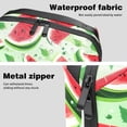 thumbnail image 4 of Watermelon Portable Oxford Cloth Charger Case with Waterproof Design - 5.9x9.44x3.14 in - PC Case, Storage Pouch, Cable Organizer Desk, Cable Box Organizer, 4 of 6