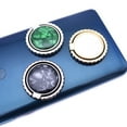 thumbnail image 3 of Dujiujun Finger Ring Holder Colorful Round 360 Degree Rotation Shell Pattern Phone Grip Finger Handle Extend Bracket for Watching TV, 3 of 8