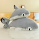 thumbnail image 4 of Juguete de peluche de gato tiburón de 130cm, regalo de aniversario de cumpleaños, almohada suave para dormir, almohada para siesta de oficina, cojín con relleno de animales, comodidad para el hogarzha, 4 of 4