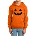 thumbnail image 2 of Wdgfv Garçons Chandail à Capuchon à Enfiler avec Imprimé Graphique d'Halloween Veste Douce Confortable Décontractée Chandail pour Enfants Tenue Orange 7-8 Ans, 2 of 4