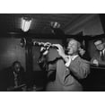 thumbnail image 2 of Gottlieb, William 18x15 White Modern Wood Framed Museum Art Print Titled - Fess Williams and Freddie Moore New York 1948, 2 of 4