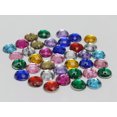 thumbnail image 5 of U8MO 250 Flatback Acrylic Rhinestone Round Button 8mm Sew on beads Color for choice-Clear, 5 of 6