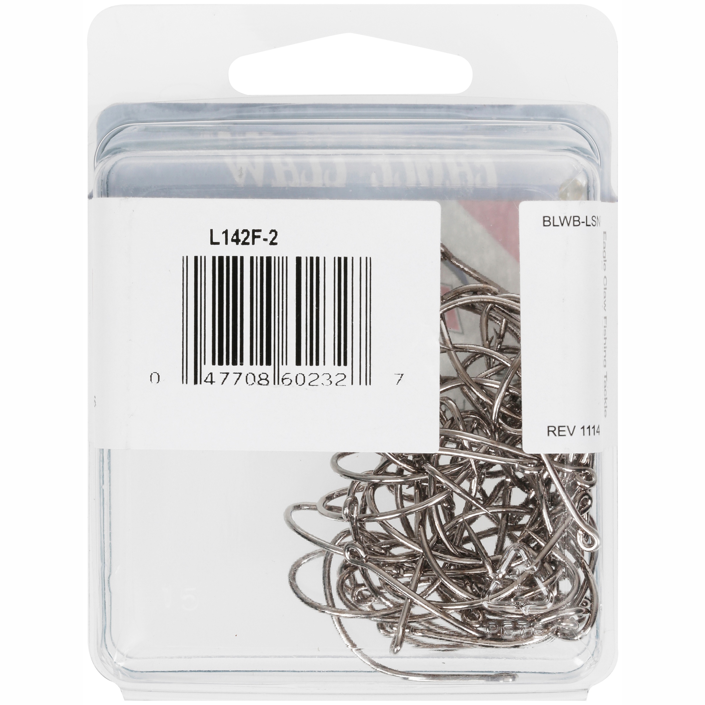 Lazer Sharp L142FH-2 Kahle Hook 50 Pack, Size 2