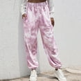 thumbnail image 2 of Womens High Waisted Tie Dye Sweatpants Loose Fit Casual Jogger Pants Athletic Workout Running Gym Pants Trousers, 2 of 7