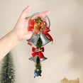 thumbnail image 6 of WEGFTDUOP Christmas Bells Christmas Tree Hanging Decoration Christmas Decoration Accessories Santa Claus Bells Christmas Gift Hanging Decoration Christmas Holiday Products, 6 of 6