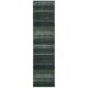 Oriental Weavers Nomade 2'7" x 10' Tapis de Course Tissé à la Machine en Vert – image 1 sur 1