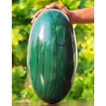 thumbnail image 3 of Polished Crystal Lingam Green Jade Huge 360mm / 41lbs, Shivling for Healing Stone & Spiritual Home Decor, Sacred Crystal Gift Chakra Balancing, Serene Energy Enhancer for Yoga & Reiki, 3 of 5