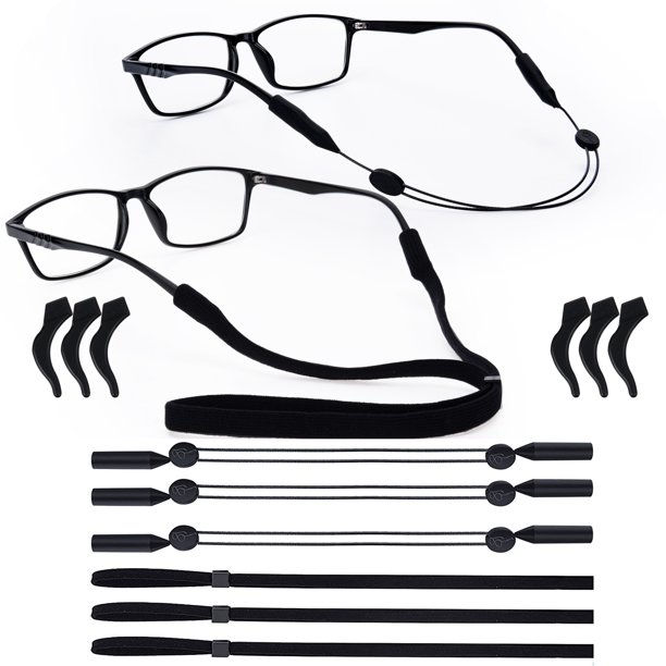 Taihexin 9 Pack Eyeglass Holder Around Neck, Adjustable Eyeglasses