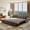 Brown, variant on Alvantor 3 in 1 Convertible Sleeper Sofa Bed, 82" W Pull Out Sofa Bed with Bluetooth Speakers, USB Ports for living room, Apartment, Brown