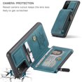 thumbnail image 3 of Kowauri for Galaxy S20 FE 5G Wallet Case, Double Magnetic Clasp Zipper Purse PU Leather Wallet Case with Credit Card, 3 of 5