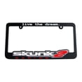 thumbnail image 1 of Skunk2 Racing 838-99-1450 Live The Dream License Plate Frame, 1 of 3