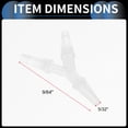 thumbnail image 4 of Unique Bargains Automotive Vacuum Tubing Connector 5/32" Car Y Shaped 3 Way Vacuum Line Fittings Translucent 5 Pcs, 4 of 7