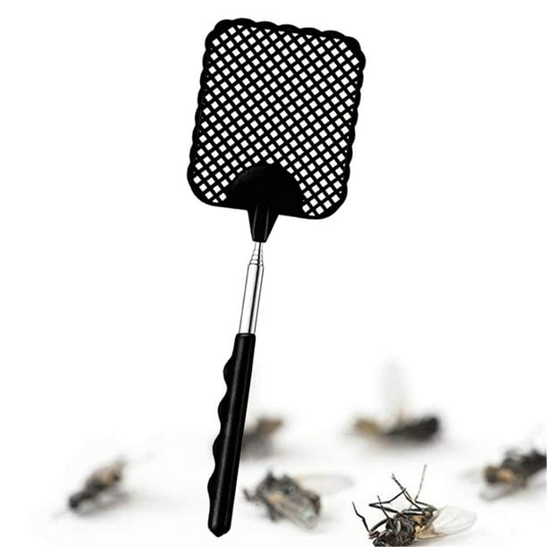 Elbourn 1 Pack Plastic Fly Swatter Heavy Duty, Manual Flyswatter Mosquito Repellent with