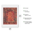 thumbnail image 2 of Hayagriva - The Horse-Necked One - Tantra Deity with Consort - Vintage Tibetan Thangka Buddhist Painting - Japanese Unryu Rice Paper Art Print 24 x 32 in, 2 of 4