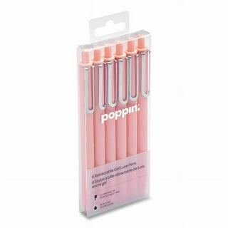 5 Pcs Counter Sticky Pen Gel Pens Bulk Anti Theft Pink Holder Adhesive Base  Security Office