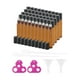 thumbnail image 1 of Envase cosmético jinwen Botella de bola de rodillos 10 ml contenedor enrollable de vidrio recargable para 50 pcs, 1 of 8