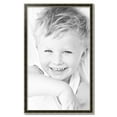 thumbnail image 2 of ArtToFrames 25" x 41" Black Panel With Silver Lip Picture Frame, 25x41 inch Multi Wood Poster Frame (WOM-5093),  Pack, 2 of 7