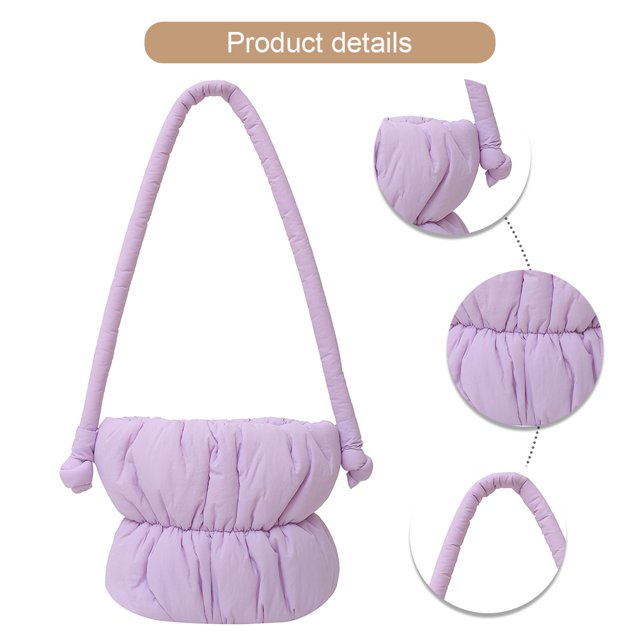 Bolso Bandolera Mujer 3vbc () Púrpura