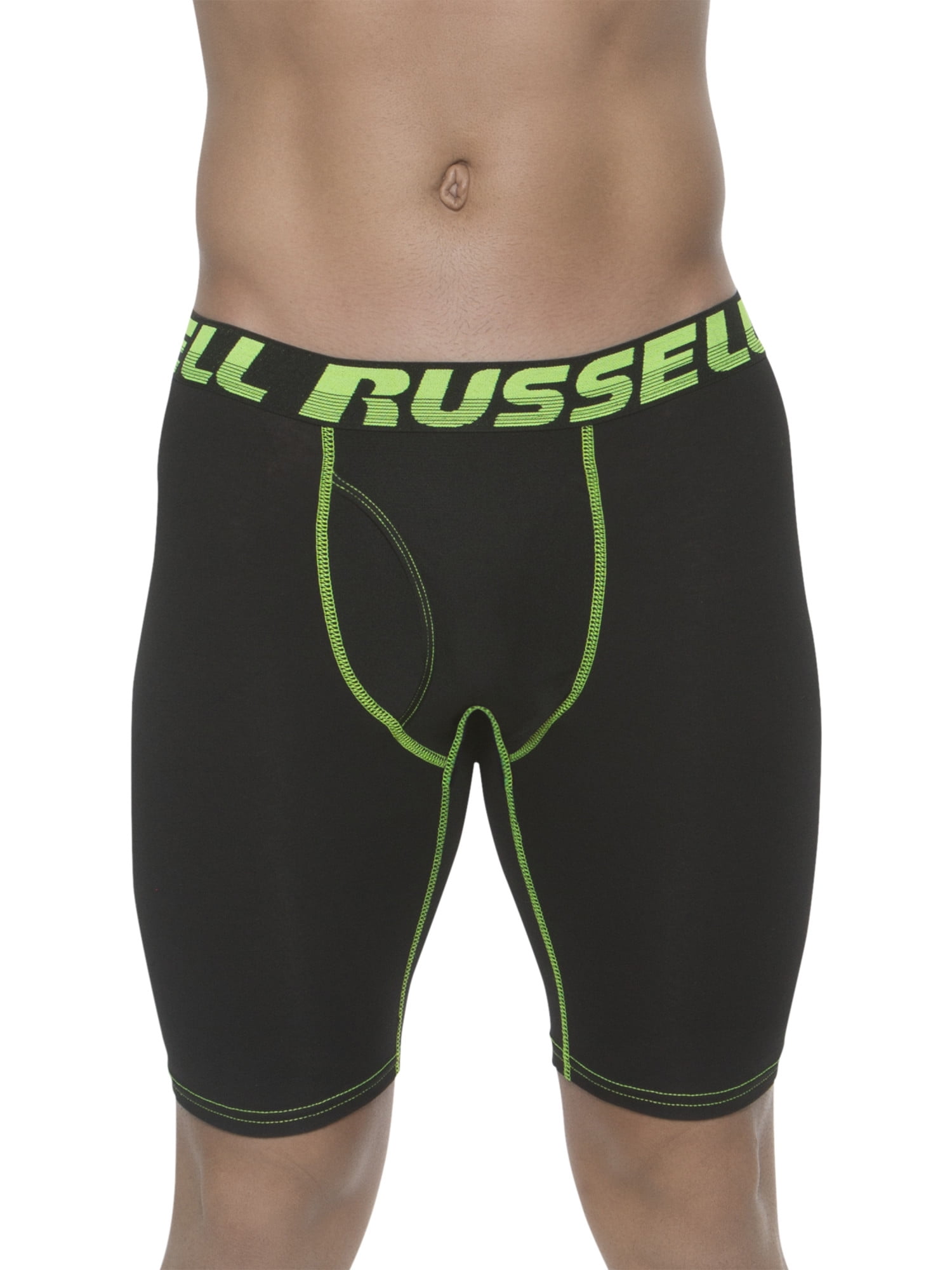 Big Men's Active Performance Long Leg Boxer Brief, 2XL