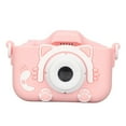 thumbnail image 1 of Mistaha Appareil Photo Numérique pour Enfants Coloré avec Écran IPS, Pile Rechargeable et Jeux Amusants - Résolution 1080P, Étui en Silicone Mignon - Options Rose, Bleu, Chat, Vache, Souris, Chien, Licorne, 1 of 2