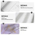 thumbnail image 7 of Wukai Lavender Glitter Foil Stripes Print Kitchen Towels Quick Dry Washcloths, Coral Velvet Dishtowels Multipurpose Reusable Cloths, Soft Tea Absorbent Cleaning Cloths, 7 of 7