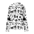 thumbnail image 4 of Womens Halloween Graphic Shirts Pumpkin Witch Print V Neck Tops | 2026 Casual Fall 3/4 Sleeve T Shirts,Funny Halloween Graphic Costume,Fall Festival Events,Halloween Party,Happy Halloween, 4 of 7