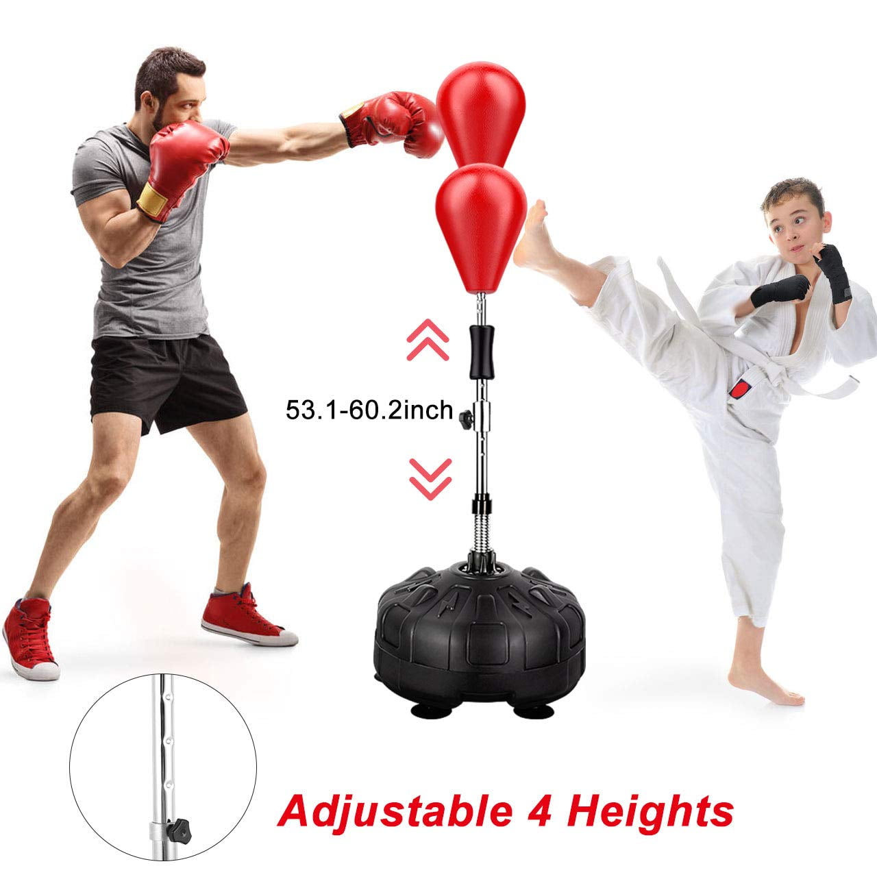 1PC Fighting Boxing Reflex Ball For Reflex Speed Training Boxing Punch Ball Wd 
