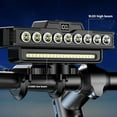 thumbnail image 4 of Rechargeable Waterproof Bicycle Headlight with Horn, 9 LEDs and 7 Modes, IPX5 Waterproof Long Battery Life with Power Display for Efficient Night Riding Cycling Safety, 4 of 7