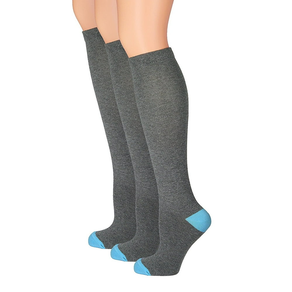 Top Fit The Right Fit Women's Basic, Mid Calf Cotton, Compression