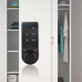 thumbnail image 4 of Touch keypad lock with password and access key, digital electronic security cabinet, coded locker, L 20 mm, 4 of 4