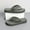 Grey, variant on Herringbone Beach Slippers
