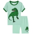 thumbnail image 1 of Playeras Deportivas Para Hombre, Para Niños Pequeños, Bebés, Niños Pequeños, Con Estampado De Dibujos Animados, Lindas Camisetas Casuales, Pantalones Cortos De Cuadrícula, Conjuntos, 1 of 3