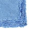 thumbnail image 6 of Better Trends 30'' x 30'' Heart Shape Bathroom Rug with Non Slip Backing 100% Cotton Water Absorbent, Machine Washable, (Blue) Shaggy Border Collection, 6 of 6