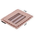 thumbnail image 2 of Sterling & Noble Home – 4x6 Picture Frame – Double Ruffle Pink Ceramic Photo Frame, 2 of 13