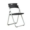 OFM Flexure Series Model 303 Plastic Folding Chair, Black Licorice