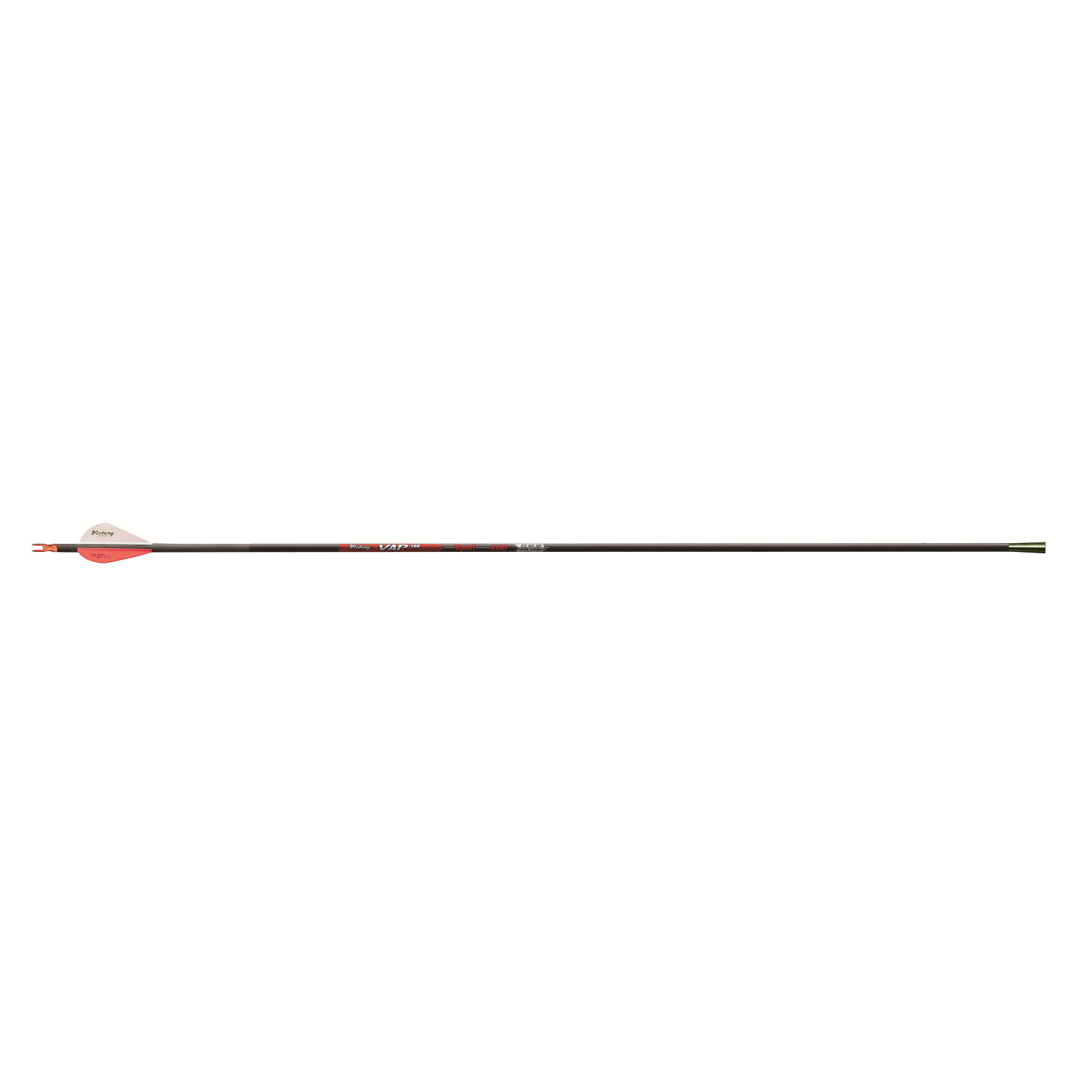 Black Victory Archery .001 450 Fletched VAP Elite Arrows Pack of 6 